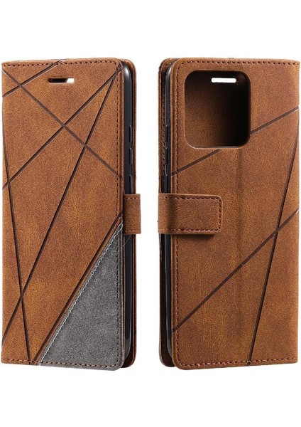 Xiaomi 13 Için Kılıf Cüzdan Çevir Folio Darbeye Pu Deri Manyetik Kart (Yurt Dışından)