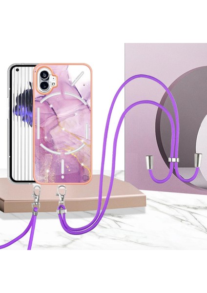 Nothing Kılıf Telefon 1 Anti-Scratch Yumuşak Crossbody Kordon Askısı Mermer (Yurt Dışından) fiyatları