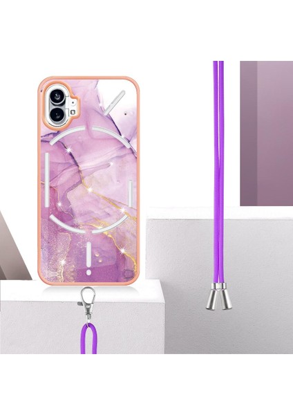 Nothing Kılıf Telefon 1 Anti-Scratch Yumuşak Crossbody Kordon Askısı Mermer (Yurt Dışından) modelleri