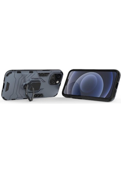 IPHONE 14 Için Kılıf 360 &deg; Dönen Halka Kickstand Askeri Damla Koruma (Yurt Dışından) fiyatları