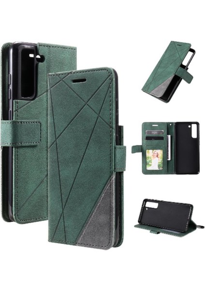 Samsung Galaxy S21 Fe Pu Deri Cüzdan Flip Folio Darbeye (Yurt Dışından)