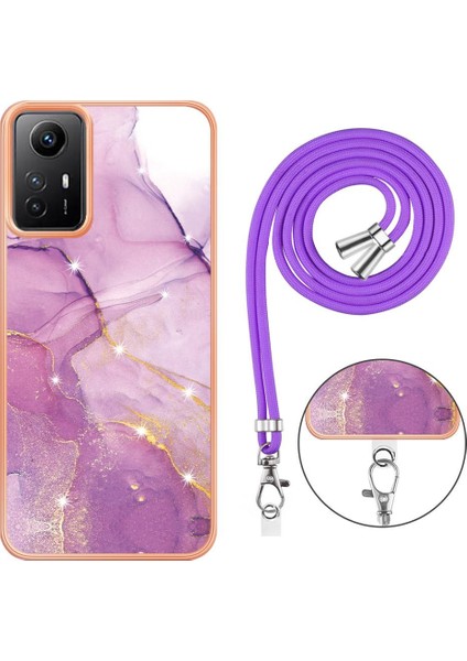 Xiaomi Redmi Için Not 12S 4g Anti-Scratch Yumuşak Mermer Tampon Kordon (Yurt Dışından) modelleri