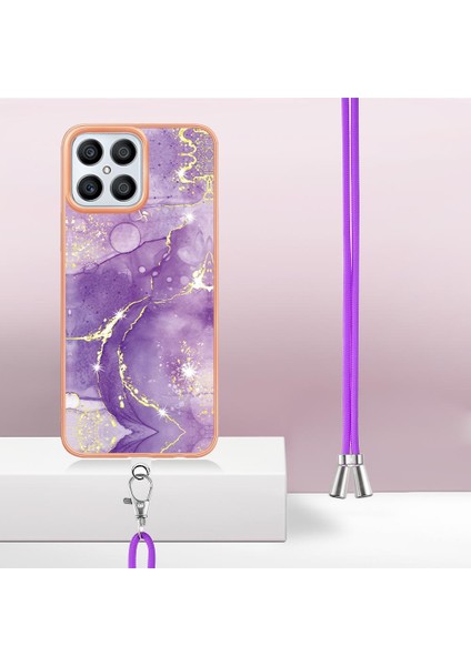 Onur X8 4g Anti-Scratch Yumuşak Mermer Crossbody Kordon Askısı Için Kılıf (Yurt Dışından) fırsatları