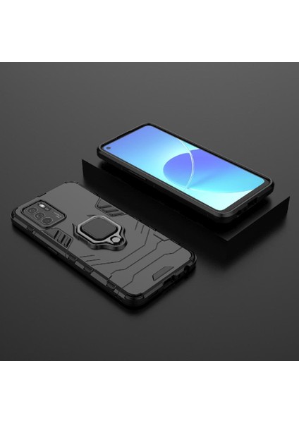 Oppo Case 6z Kickstand Darbeye Kapak Için Kılıf 360 &deg; Dönen Halka Damla (Yurt Dışından) fırsatları