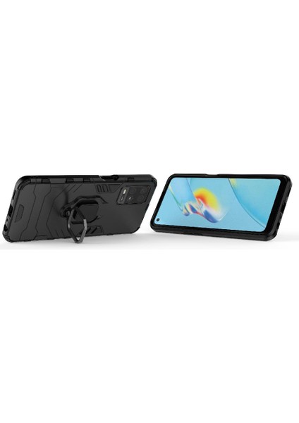 Oppo A54 4g Için Kılıf 360 &deg; Dönen Halka Darbeye Kapak Kickstand Askeri (Yurt Dışından) indirimleri