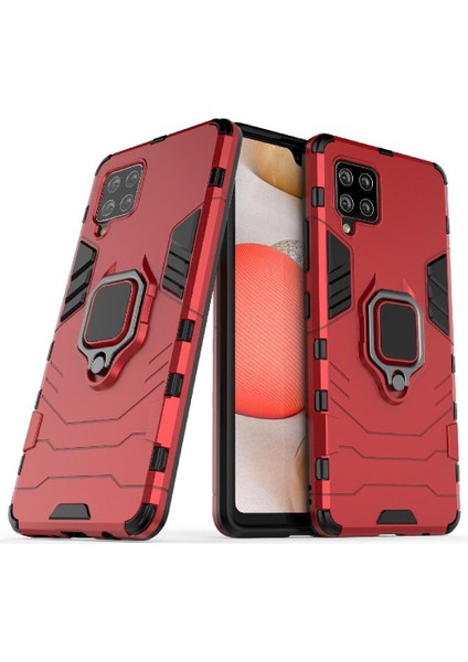 Samsung Galaxy Case 5g Için Kılıf 360 &deg; Dönen Halka Kickstand Darbeye Damla (Yurt Dışından)