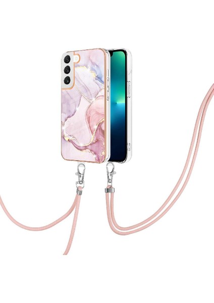 Samsung Galaxy S22 5g Için Crossbody Kordon Askısı Tampon Mermer Yumuşak (Yurt Dışından) fiyatları
