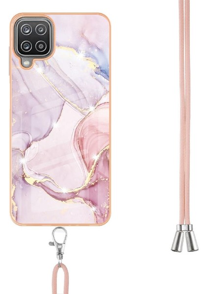 Samsung Galaxy A12 5g Mermer Crossbody Kordon Askısı Tampon Yumuşak (Yurt Dışından) modelleri