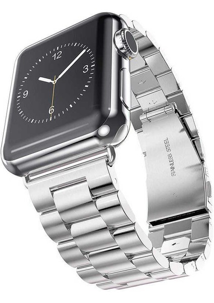 Watch 38MM Uyumlu Krd-04 Metal Kordon Blt Gümüş