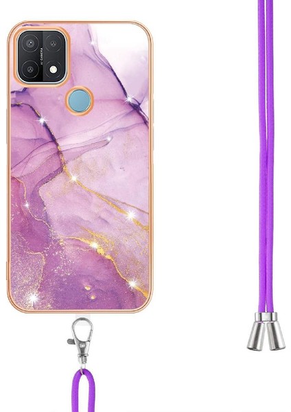Oppo A15 Için KILIF/A15S Crossbody Kordon Askısı Tampon Mermer Anti-Scratch (Yurt Dışından) fiyatları