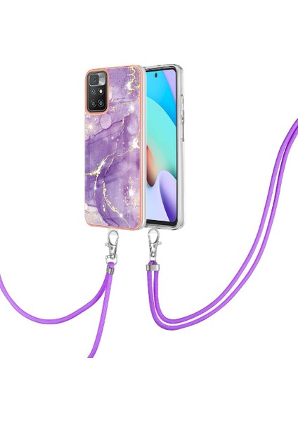 Xiaomi Redmi 10 4g Tampon Mermer Anti-Scratch Yumuşak Crossbody (Yurt Dışından)