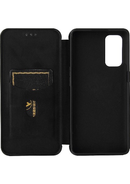 Kart Tutucu Kickstand Kart Ekleme Flip ile Oppo Reno5 Pro 5g Için Kılıf (Yurt Dışından) modelleri