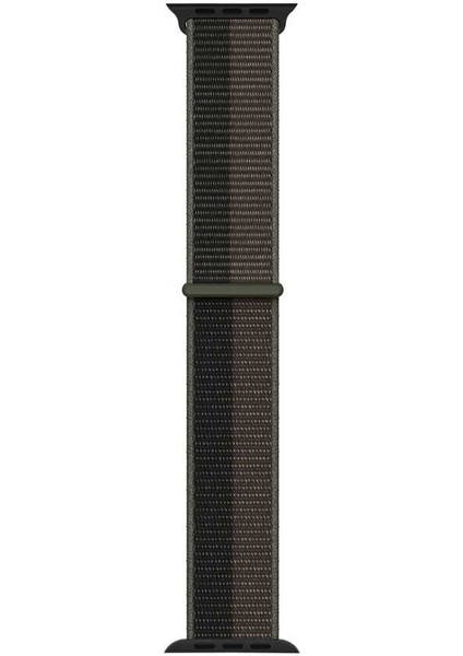 Watch Ultra 49MM Kordon Uyumlu Krd-03 Hasır Strap Kayış Blt Siyah-Gri