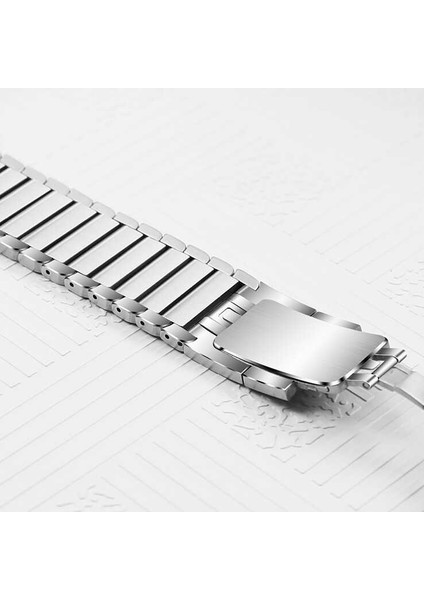 Watch Ultra 49MM Kordon Uyumlu Krd-35 Metal Strap Kayış Blt Siyah modelleri