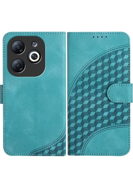 Tecno Spark 8 Için Kılıf Pu Deri Kapak Kapak Darbeye Deri Kılıf Kartı (Yurt Dışından)
