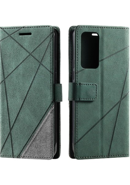 Xiaomi 12 Lite Için Kılıf Kart Tutucu Kickstand Manyetik Darbeye Cüzdan (Yurt Dışından)