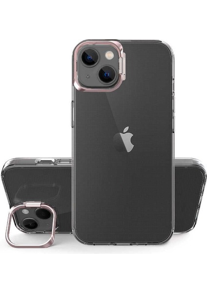 Apple iPhone 13 - Uyumlu Appfube Skuba Kapak-Rose Gold