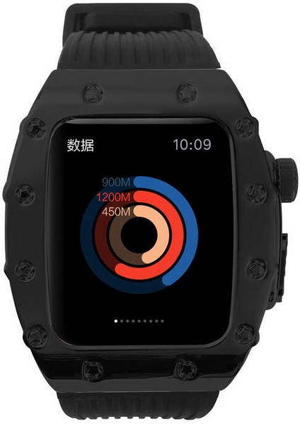 ​​​watch 44MM Uyumlu Krd-65 Kordon App Siyah