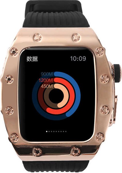 ​​​watch 44MM Uyumlu Krd-65 Kordon App Siyah