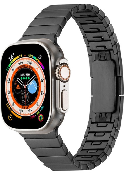 Watch 7 45MM Uyumlu Krd-82 Metal Kordon App Gümüş modelleri