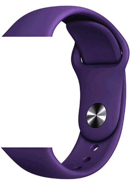 Watch 42MM Uyumlu Klasik Kordon App Mor