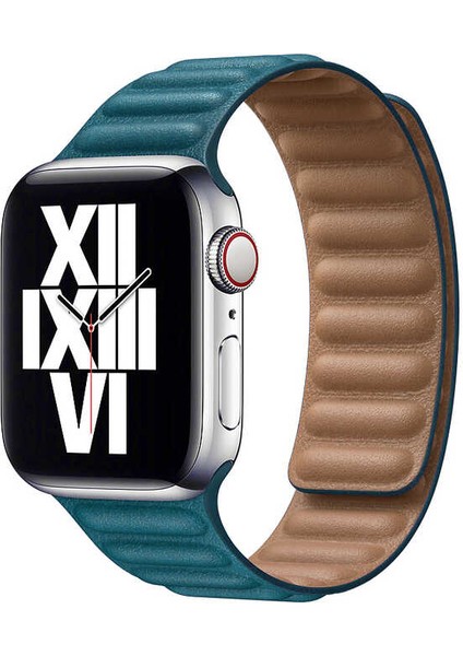 ​​​watch 40MM Uyumlu Krd-34 Deri Kordon App Lacivert fiyatları