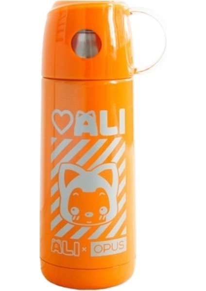 Termos Bardak Sevimli Çocuk Su Bardağı Paslanmaz Çelik Bardak (Yurt Dışından)