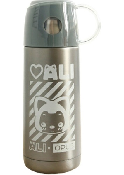 Termos Bardak Sevimli Çocuk Su Bardağı Paslanmaz Çelik Bardak (Yurt Dışından)