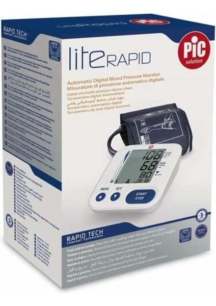 Dijital Solution Literapid Tech Comfort Experience Tansiyon Aleti 8058090027928 Kol Pilli