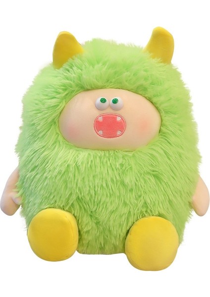 Yaratıcı Uzun Saçlı Bebek Peluş Oyuncak Çirkin Büyük Bebek Bebek Kız Uyku Yastığı Doğum Günü Hediyesi (Yurt Dışından)