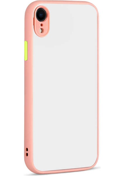 iPhone Xr 6.1 - Uyumlu Appfube Hux Kapak-Pembe