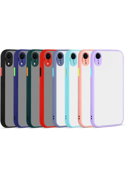 iPhone Xr 6.1 - Uyumlu Appfube Hux Kapak-Pembe