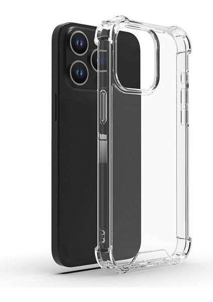 iPhone 15 Pro Max - Uyumlu Appfube Nitro Anti Shock Silikon-Renksiz