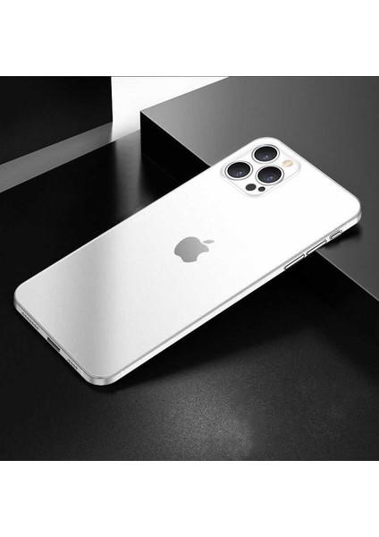 iPhone 12 Pro Max - Uyumlu Appfube Blok Kapak-Renksiz