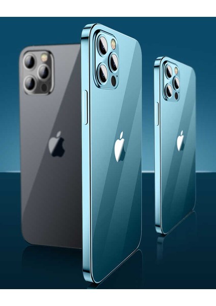 iPhone 12 Pro Max - Uyumlu Appfube Blok Kapak-Renksiz