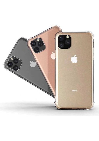 iPhone 12 Mini - Uyumlu Appfube Nitro Anti Shock Silikon-Renksiz