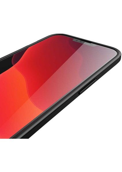 iPhone 14 Pro Max - Uyumlu Appfube Niss Silikon Kapak-Siyah