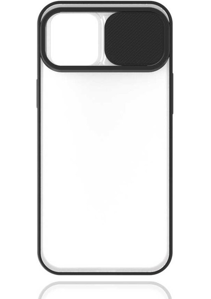 iPhone 12 Pro Max - Uyumlu Appfube Lensi Kapak-Siyah