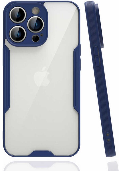iPhone 14 Pro Max - Uyumlu Appfube Parfe Kapak-Lacivert