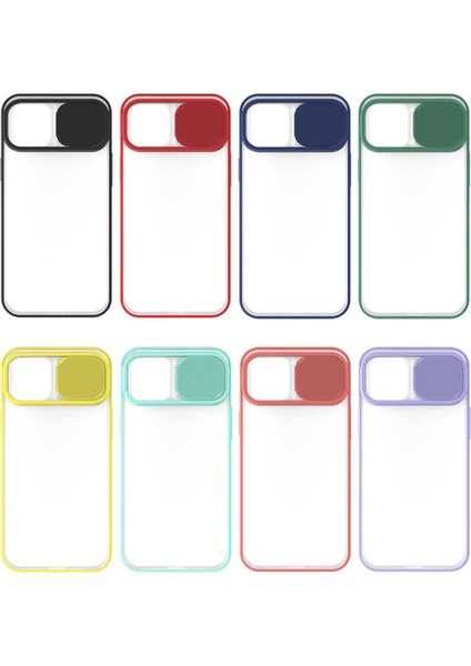 iPhone 12 Pro - Uyumlu Appfube Lensi Kapak-Lila