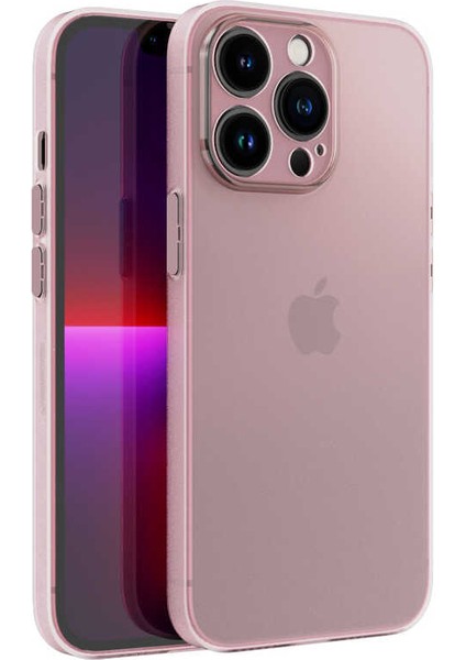 iPhone 13 Pro Max - Uyumlu ​​appfube Tiny Kapak-Pembe