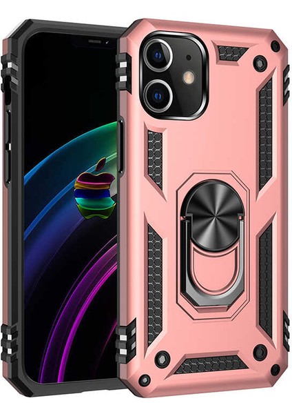 iPhone 12 Mini - Uyumlu Appfube Vega Kapak-Rose Gold
