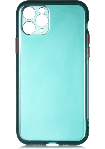 iPhone 11 Pro Max - Uyumlu Appfube Bistro Kapak-Koyu Yeşil