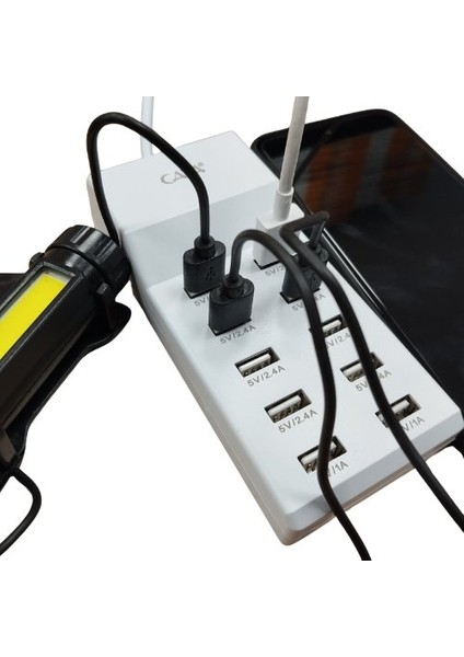 CT-2554 USB Şarj Cihazı 10'lu (Tekne,gemi,ofis,ev) fırsatları