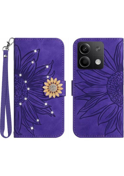Xiaomi Redmi Için Not 13 4g Flip Cüzdan Kredi Kartı Darbeye Tpu (Yurt Dışından)
