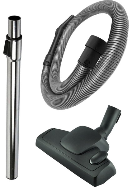 Fantom Eco Wd 2700 Uyumlu Süpürge Hortum Seti Teleskopik Boru Başlık 3'lü