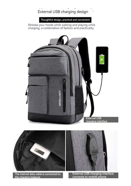 Erkek Su Geçirmez Oxford Sırt Çantası (Yurt Dışından) fiyatları