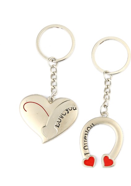 Taşlı Sevgili Çift Tasarımlı Anahtarlık ''newlifepromosyon'' MDL351