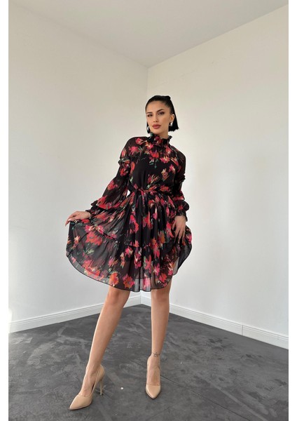 Gipeli Kat Kat Mini Elbise