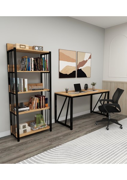 Ofis Mobilya Takımı Kitaplık ve Çalışma Masası Çocuk Odası Takımı